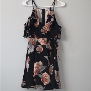 Floral cocktail dress